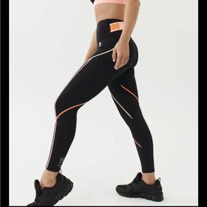 P.E Nation Double Cross Legging In Black Women’s Size M